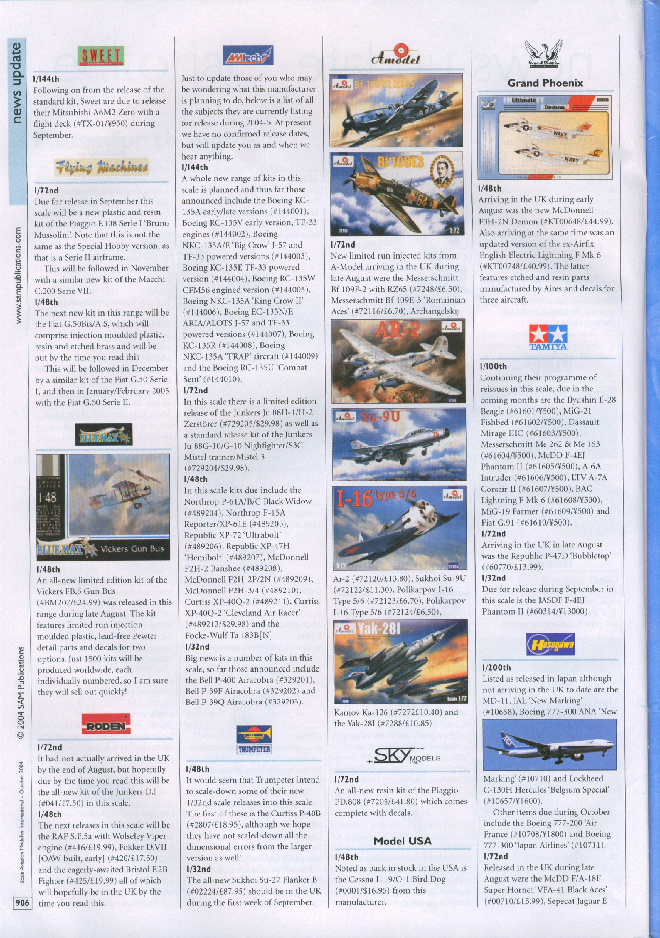 Scale Aviation Modeller International 2004-10